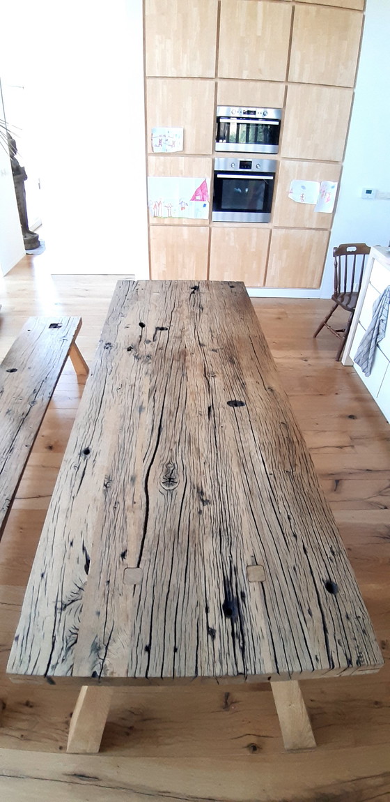 Image 1 of Tisch + Bank in modernem Design