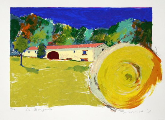 Image 1 of Willem Brauckmann Grafiken im Rahmen - LA BERGERIE