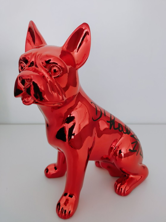 Image 1 of Hannes D'Haese Sitzender Hund, ich habe dich gewebt