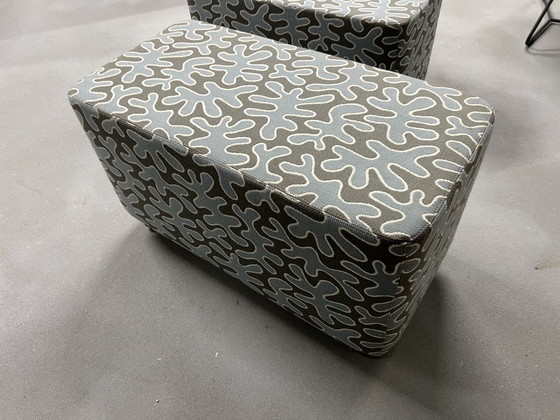 Image 1 of Artifort Fußhocker Fußhocker mit Stoffrädern