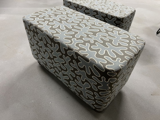 Image 1 of Artifort Fußhocker Fußhocker mit Stoffrädern