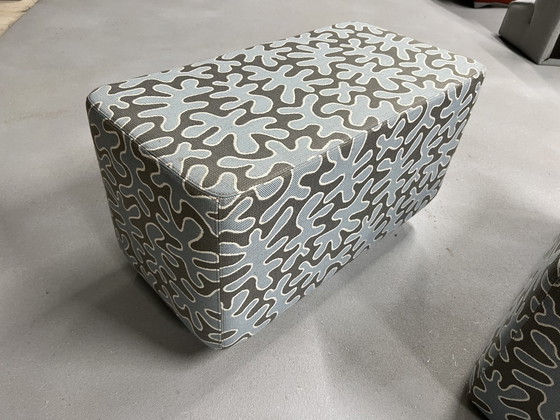 Image 1 of Artifort Fußhocker Fußhocker mit Stoffrädern