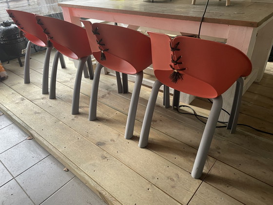 Image 1 of 4x Design Gartenstuhl