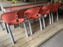 4x Design Gartenstuhl