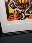 Mark Kostabi, Lithografie, signiert und nummeriert