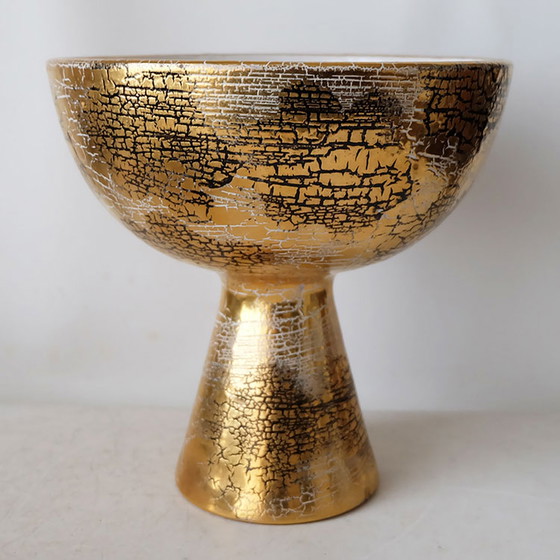 Image 1 of Bitossi Italy glasierte Schale zu Fuß