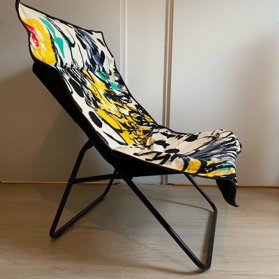 Image 1 of Vintage Loungesessel mit Rohrgestell von