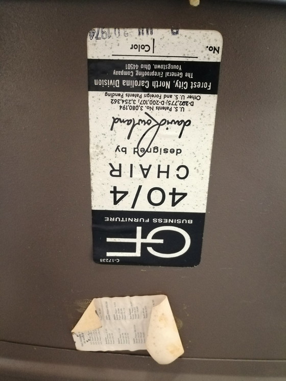 Image 1 of 4er-Set - David Rowland 40/4 Stühle