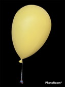 Ballonlampe, Bilumen von Yves Christin, Italien 1975