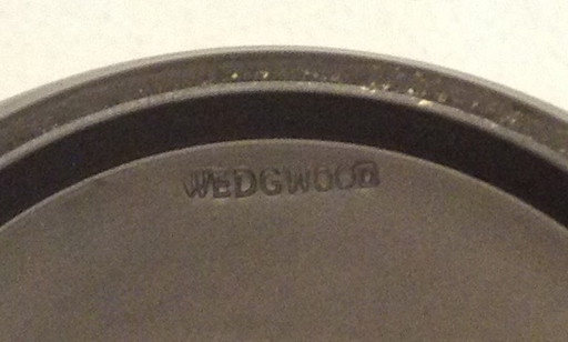 Wedgwood Black Basalt Brutalist Vase von 1966