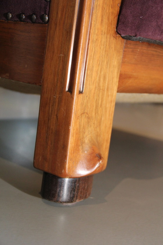 Image 1 of 2x Art Deco Stuhl