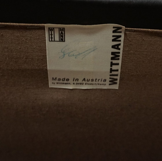 Image 1 of 2x Wittmann Aura Sessel Leder schwarz