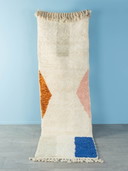 Moderner Läufer, Berberteppich, 83 x 277