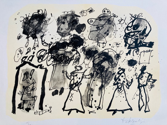 Image 1 of Kees Salentijn – Partytime Litho