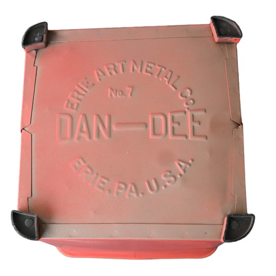 Image 1 of Erie Art Metal Co. USA. Dan Dee Metall-Mülleimer