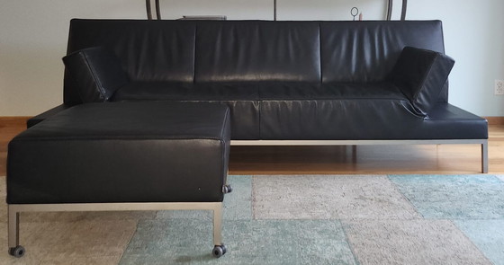 Image 1 of Jori 3-Sitzer-Sofa + Hocker