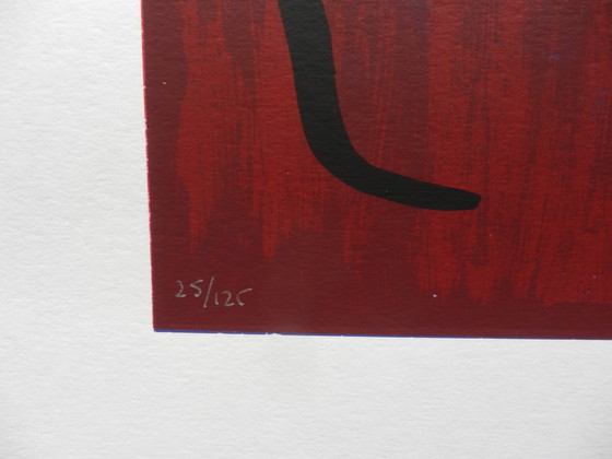 Image 1 of Herman Brood Gr Farbsiebdruck 5 GRAMM