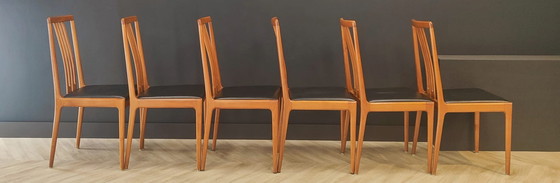 Image 1 of 6x Mid Century Esstisch Stühle | Jahrgang