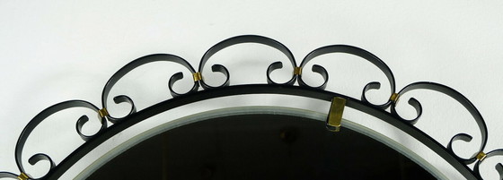 Image 1 of Hillebrand Wandspiegel – rundes Messing