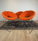 Orange Artifort Little Apollo Stuhl von Patrick Norguet