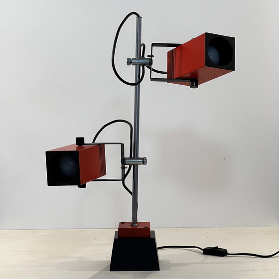 Image 1 of Vintage Philips Modernist Cube Spot Lampe