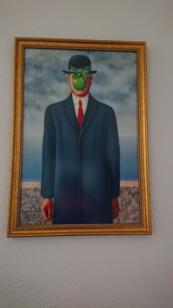 Image 1 of René Magritte, offizielle Offsetlithographie, 2 Stück