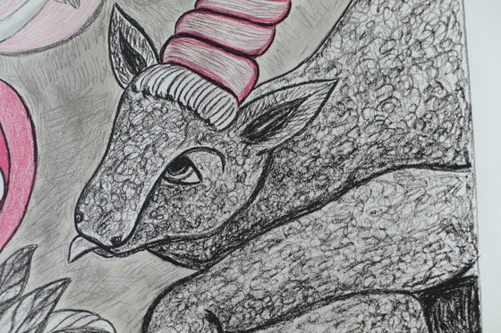 Image 1 of Henry Heerup Lithographie Signiert - Auflage 100