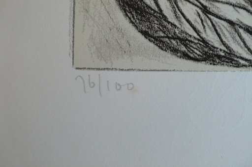 Henry Heerup Lithographie Signiert - Auflage 100