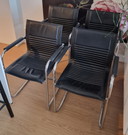 4x Walter Knoll Art Collection Dialog Sessel