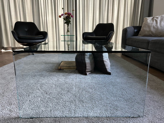 Image 1 of Design-Glastisch von Van Beek