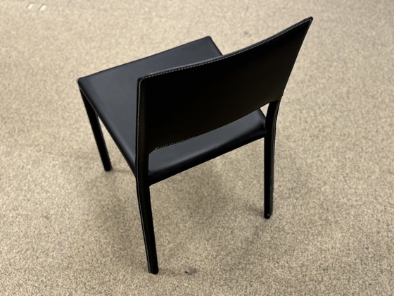 Image 1 of Neuer Hulsta Now S18 Stuhl aus schwarzem Leder