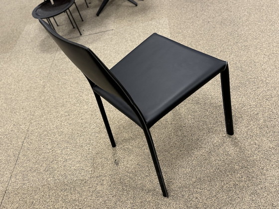 Image 1 of Neuer Hulsta Now S18 Stuhl aus schwarzem Leder