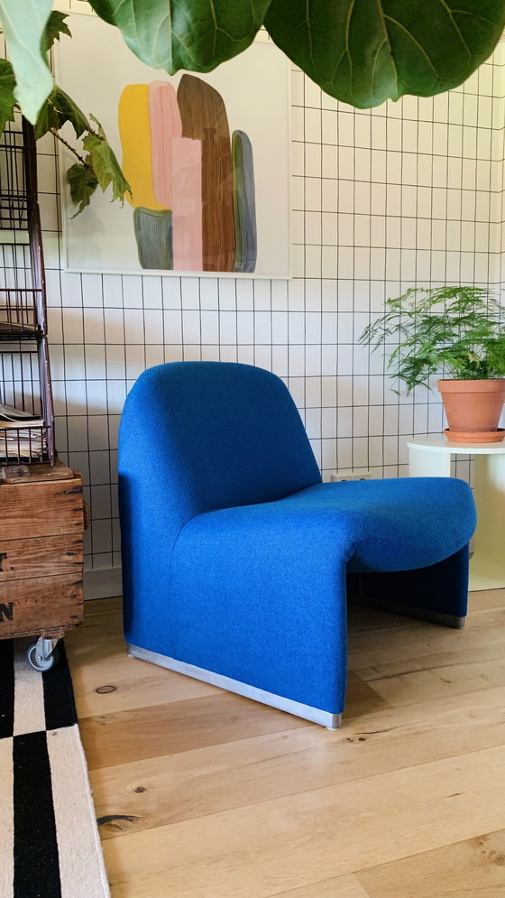 Image 1 of Artifort Alky Wolle Pflugscharwolle De Ploeg blau