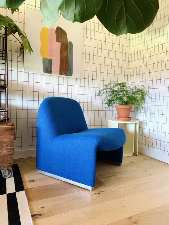 Image 1 of Artifort Alky Wolle Pflugscharwolle De Ploeg blau