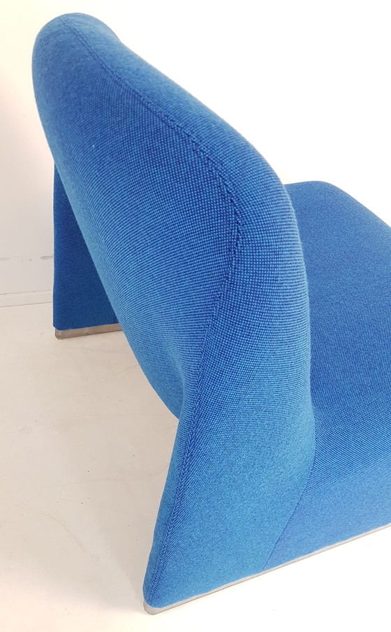 Image 1 of Artifort Alky Wolle Pflugscharwolle De Ploeg blau