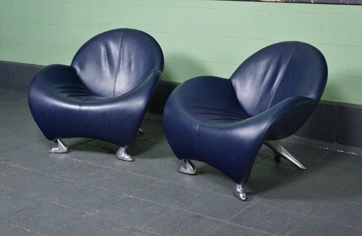 2x Leolux Papageno-Sessel