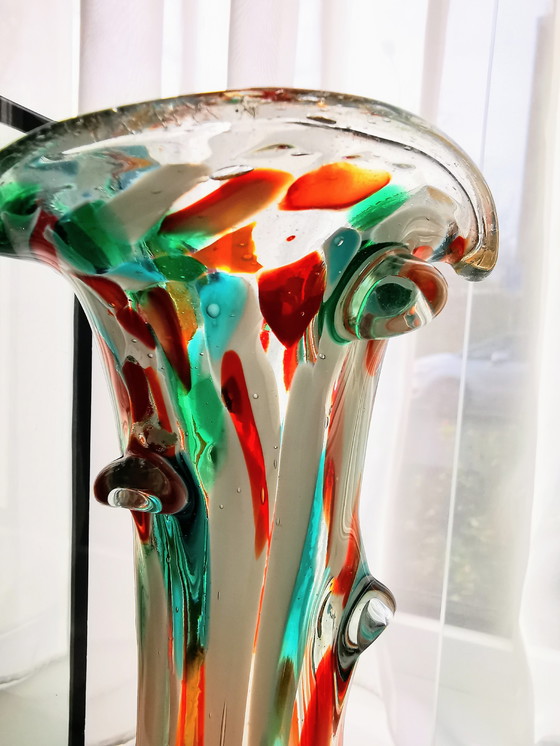 Image 1 of Glashütte Ząbkowice Polen Vase