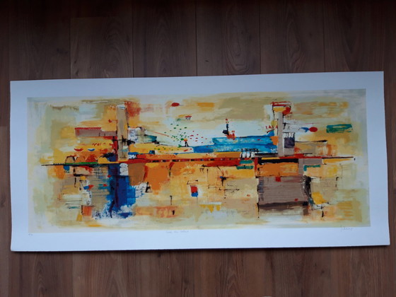 Image 1 of Nicole Schaap - Lever du Soleil - Siebdruck