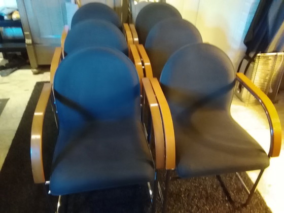 Image 1 of 4 x Arco Rahmendesign-Stühle