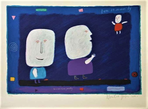 Wouter Stips - „Kommen Sie zu uns, es macht großen Spaß hier“ - Siebdruck