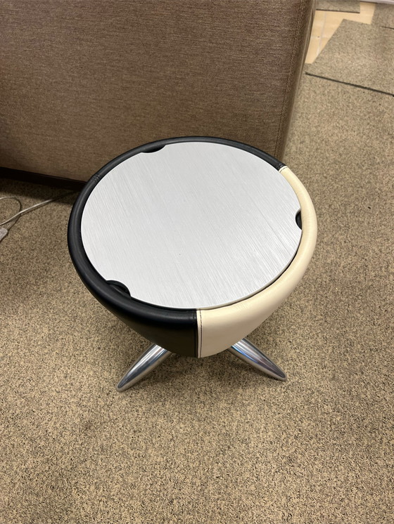 Image 1 of Leolux Tamtam Bongo schwarz weiß