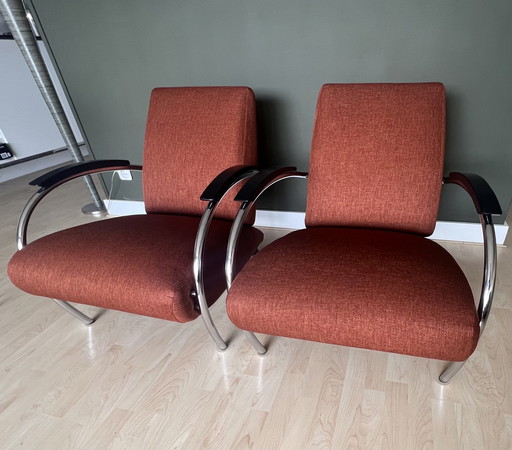 2x Gelderland 5470 Sessel Jan des Bouvri