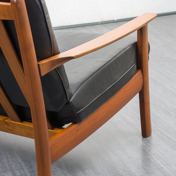 Image 1 of Vintage Ledersofa skandinavischer Stil