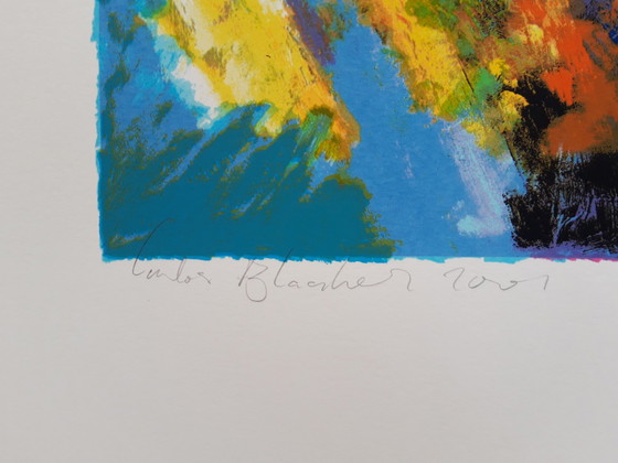 Image 1 of Carlos Blaaker Gepard Siebdruck