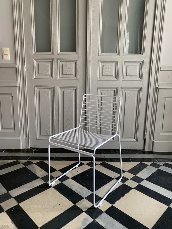 Image 1 of 4x Hay Hee Esszimmerstuhl weiß/weiß für drinnen und draußen