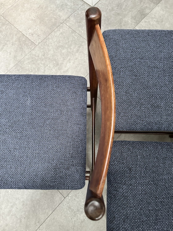 Image 1 of 6x Mid Century Stühle aus Rosenholz