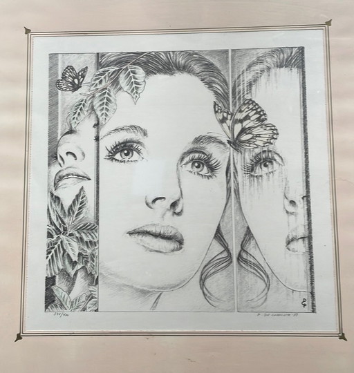 Lithographie von Paul de Cocker