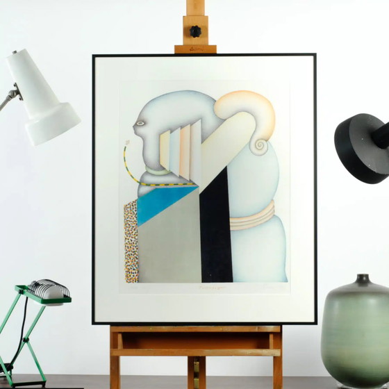 Image 1 of 7x Jörg Remé Lithographien