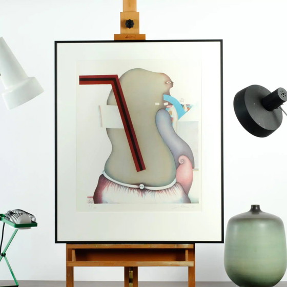 Image 1 of 7x Jörg Remé Lithographien