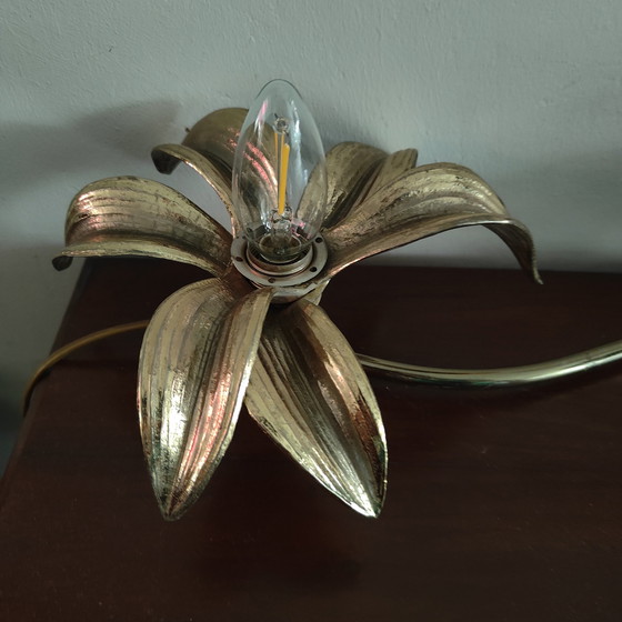 Image 1 of Vintage Wandlampe aus Messing